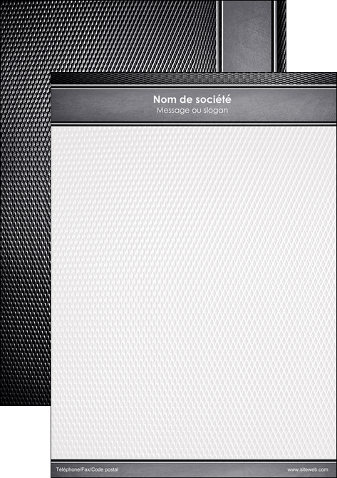 modele affiche acier alliage aluminium MFLUOO12596