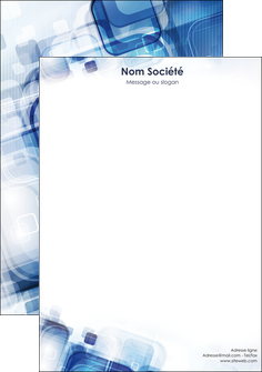 imprimerie tete de lettre moderne design geometrique MIDBE13476