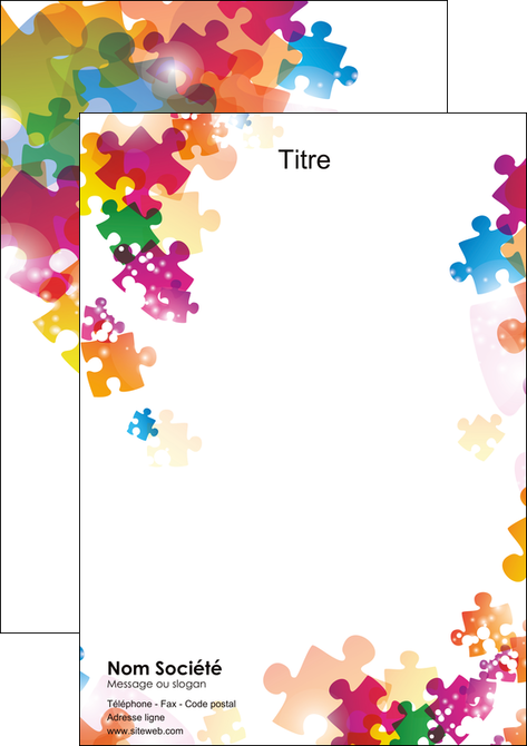 cree affiche abstrait appel arc en ciel MFLUOO13844