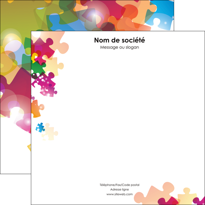 faire flyers abstrait appel arc en ciel MFLUOO13852