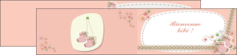 creer modele en ligne depliant 2 volets  4 pages  art bouton bow MIDBE13880