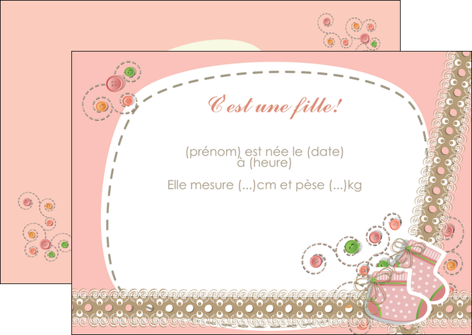 imprimerie flyers art bouton bow MIDBE13882