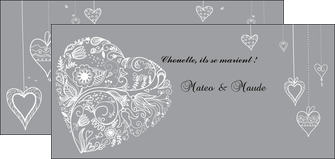 cree flyers coeur mariage alliance MLIG13916