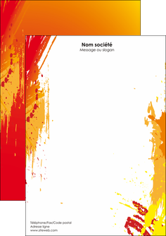 exemple flyers banniere brillant brun MFLUOO14162
