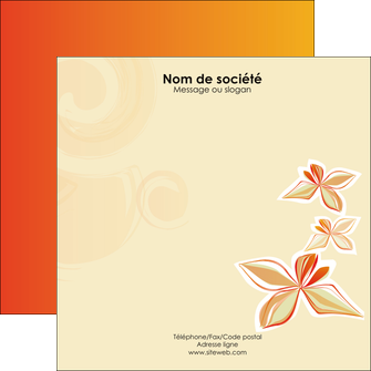 imprimerie flyers fleuriste et jardinage cartes collection couleur MIDLU14216