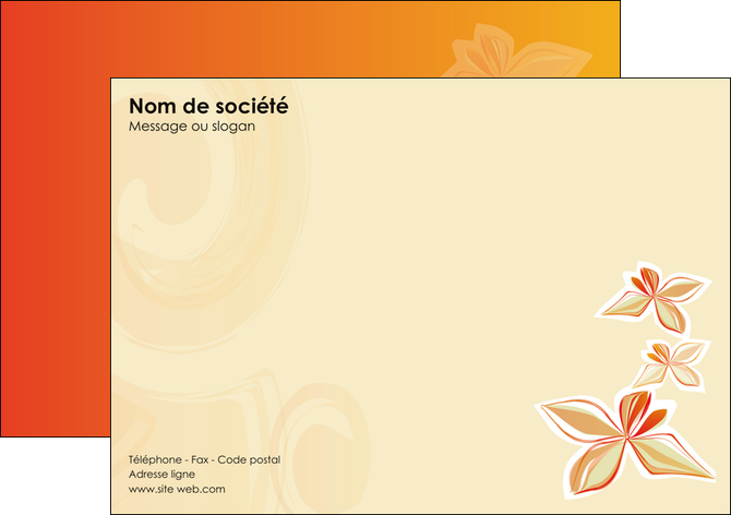 faire modele a imprimer flyers fleuriste et jardinage fleuriste fleurs floraison MIDLU14218