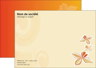 faire modele a imprimer flyers fleuriste et jardinage fleuriste fleurs floraison MIDLU14218