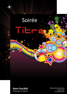modele en ligne affiche musique abstract audio backdrop MLIGLU14262