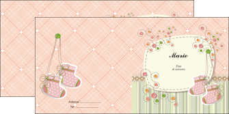 faire modele a imprimer depliant 2 volets  4 pages  faire part de naissance carte de naissance carte naissance MLIG14400
