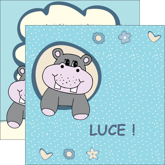personnaliser modele de flyers bonbon dessin anime MIDBE14582