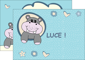 personnaliser modele de flyers bonbon dessin anime MIDBE14590