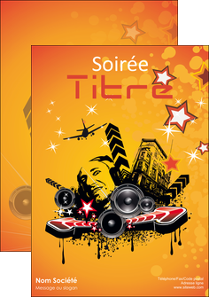 modele en ligne affiche musique abstract audio backdrop MLGI14636