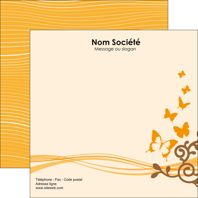 faire flyers papillons nature jardin MIDLU14778
