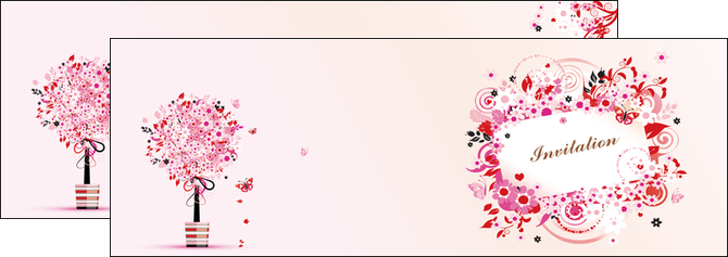 personnaliser modele de depliant 2 volets  4 pages  carte d anniversaire carton d invitation d anniversaire faire part d invitation anniversaire MIDLU14852