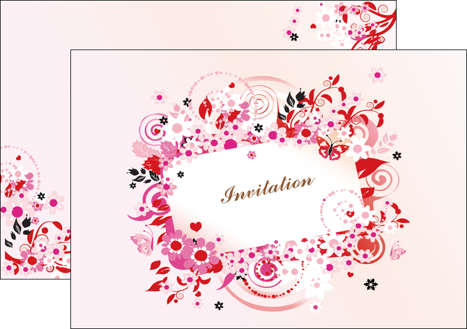 cree flyers carte d anniversaire carton d invitation d anniversaire faire part d invitation anniversaire MIDLU14858