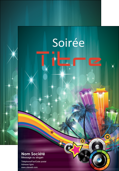 maquette en ligne a personnaliser affiche musique abstract audio backdrop MLIGLU14862