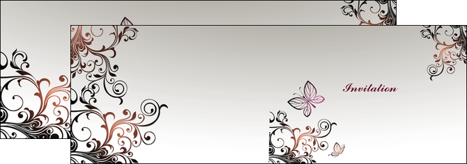modele depliant 2 volets  4 pages  carte d anniversaire carton d invitation d anniversaire faire part d invitation anniversaire MIDLU14928