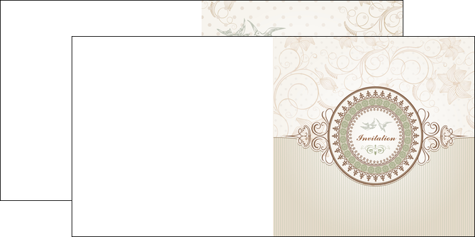 creer modele en ligne depliant 2 volets  4 pages  anniversaire carte carte d anniversaire MIDLU15012