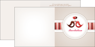 imprimerie depliant 2 volets  4 pages  carte d anniversaire carton d invitation d anniversaire faire part d invitation anniversaire MIDLU15068
