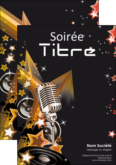 personnaliser maquette flyers discotheque et night club isco discotheque disk MIFCH15408