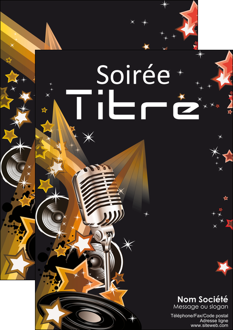 faire modele a imprimer affiche discotheque et night club isco discotheque disk MLGI15412