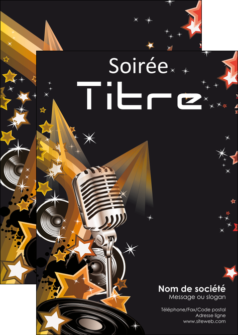 creation graphique en ligne flyers discotheque et night club isco discotheque disk MIDBE15414