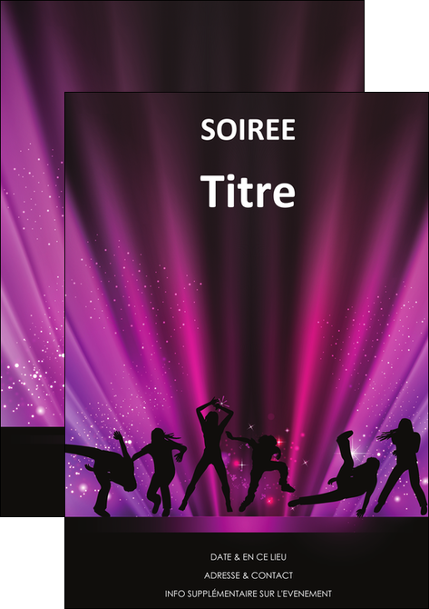 creation graphique en ligne affiche discotheque et night club isco discotheque disk MIDBE15436