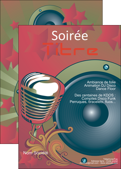 realiser affiche discotheque et night club abstract artistic background MIFCH15478