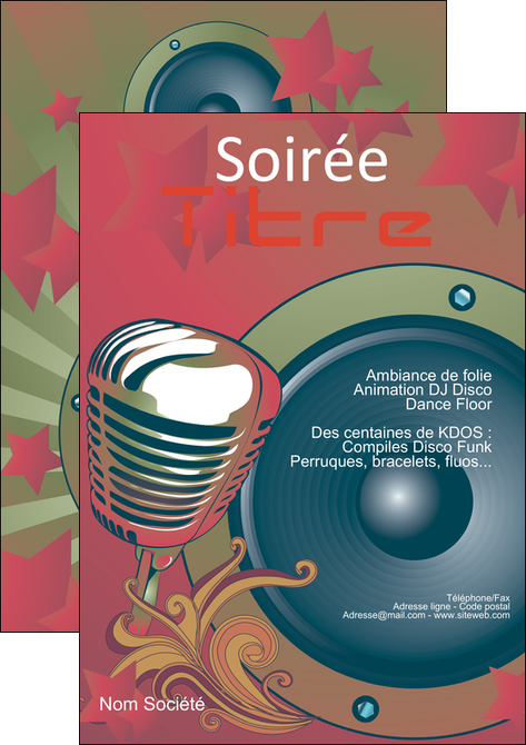modele en ligne affiche discotheque et night club abstract artistic background MIFCH15482