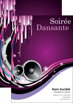 modele en ligne flyers discotheque et night club abstract adore advertise MIFCH15620