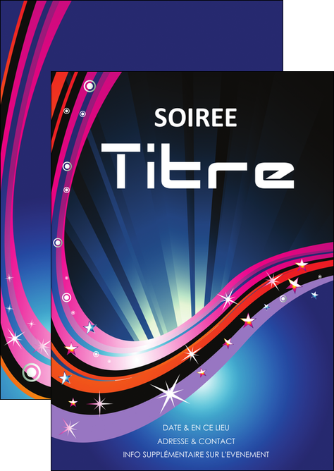 impression flyers discotheque et night club abstract background banner MIFCH15666