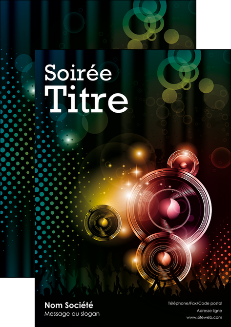 faire modele a imprimer flyers discotheque et night club ambiance ambiance de folie bal MIDBE15878