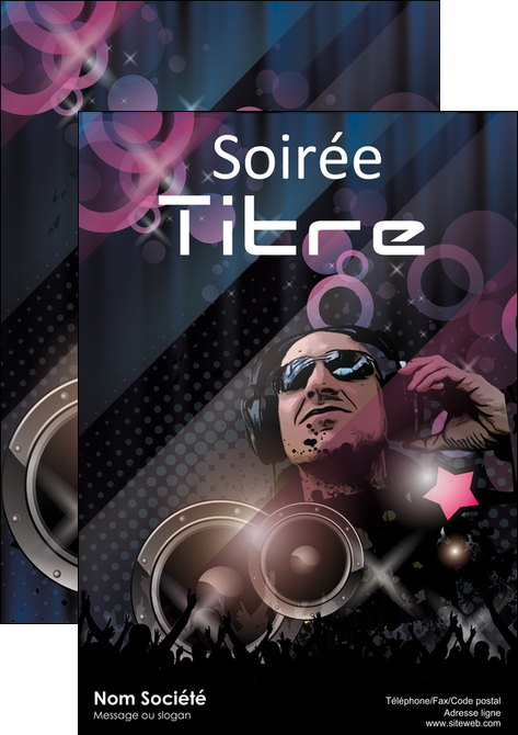 impression affiche discotheque et night club bal boite boite de nuit MIDBE15914