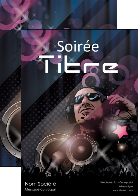 imprimerie flyers discotheque et night club bal boite boite de nuit MIDBE15918