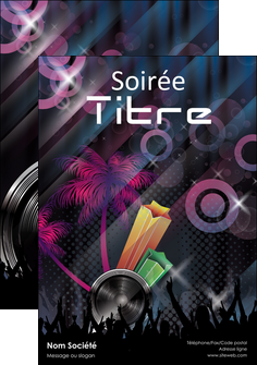 impression flyers discotheque et night club abstract background banner MIFCH15926