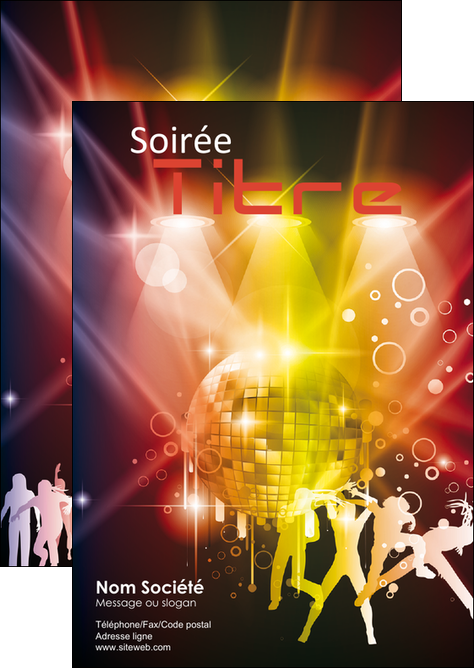 realiser flyers discotheque et night club soiree bal boite MIDBE15932