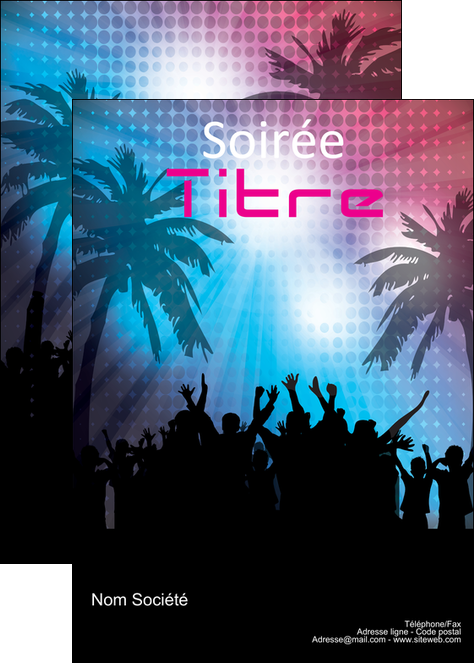 imprimerie affiche discotheque et night club soiree bal boite MIDBE15948