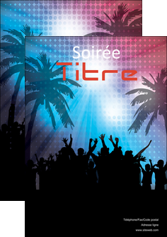 impression flyers discotheque et night club soiree bal boite MIDBE15950