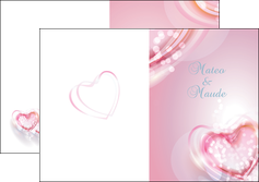 maquette en ligne a personnaliser depliant 2 volets  4 pages  abstract background beautiful MLIG16406