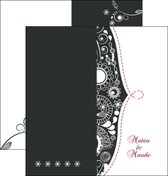 realiser depliant 2 volets  4 pages  abstract art backdrop MLIG16560