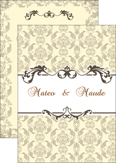 cree flyers part de mariage floral gris carte de mariage en fleur MLIG16562