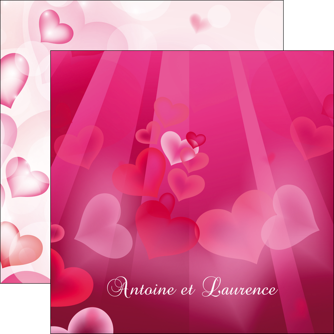 maquette en ligne a personnaliser flyers mariage alliance noces MLIG16706