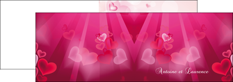creer modele en ligne depliant 2 volets  4 pages  mariage alliance noces MLIG16708