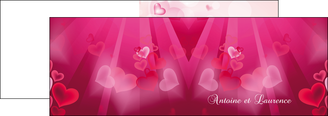 maquette en ligne a personnaliser depliant 2 volets  4 pages  mariage alliance noces MLIG16710