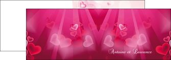 maquette en ligne a personnaliser depliant 2 volets  4 pages  mariage alliance noces MLIG16710