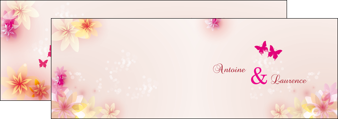 creation graphique en ligne depliant 2 volets  4 pages  mariage alliance noces MLIG16866
