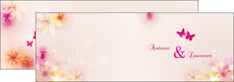 creation graphique en ligne depliant 2 volets  4 pages  mariage alliance noces MLIG16866