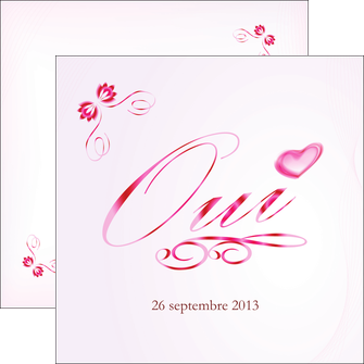 imprimerie flyers coeur mariage alliance MLIG17548