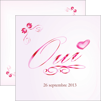 faire modele a imprimer flyers coeur mariage alliance MLIG17550