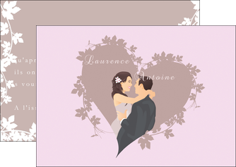 modele en ligne flyers mariage carte mariage carte  de mariage MLIG17682